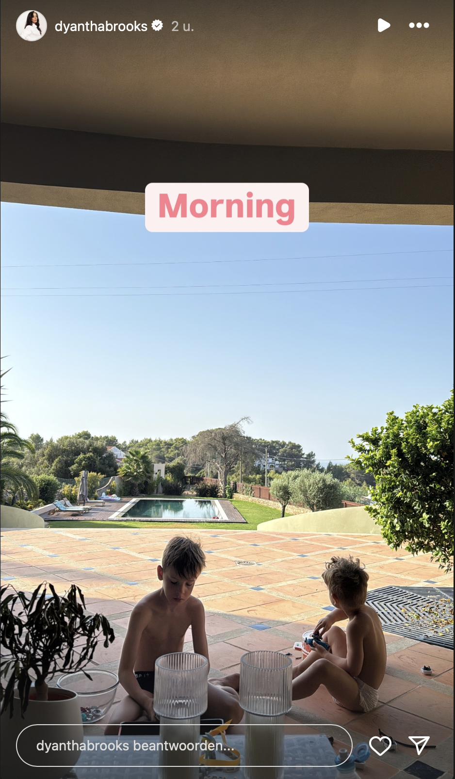 Dyantha Brooks gezin